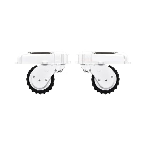 Ersatz-Motorantriebsrad for XM Robot Vacuum Mop Pro STYTJ02YM/Vakuum-Mop P Laufräder Zubehör(White L and R) von BGDIEAKIN