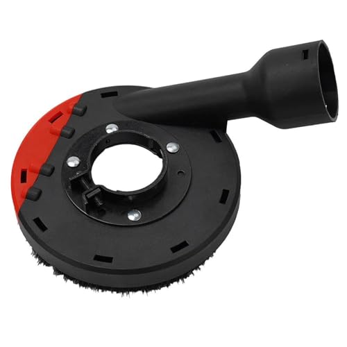 Premium-Universal-Staubschutzhaube for Oberflächenschneiden for Winkelschleifer, eingebaute Staubsammler-Befestigungsabdeckung mit engen Borsten, 4 Zoll von BGDIEAKIN