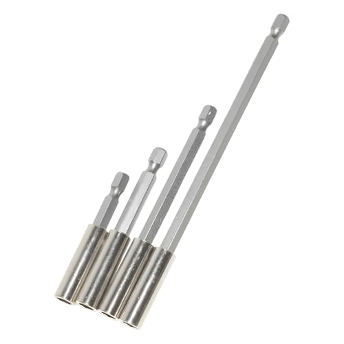 Sechskant-Bit-Verlängerung, Schnellwechsel-Bohradapter, magnetischer Sockel-Bithalter, Zubehör for elektrische Bohrmaschinen, 4-teiliges Set Sechskant-Bit-Verlängerung, Schnellwechsel-Bohradapter, magnetischer Sockel-Bithalter, Zubehör for elektrische Bohrmaschinen, 4-teiliges Set von BGDIEAKIN