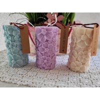 stumpenkerze Oder Bubblekerze in Verschiedenen Farben, Geschenk, 100 % Vegan, Dekorative Kerzen.homeaccessoire von BGDesignRW