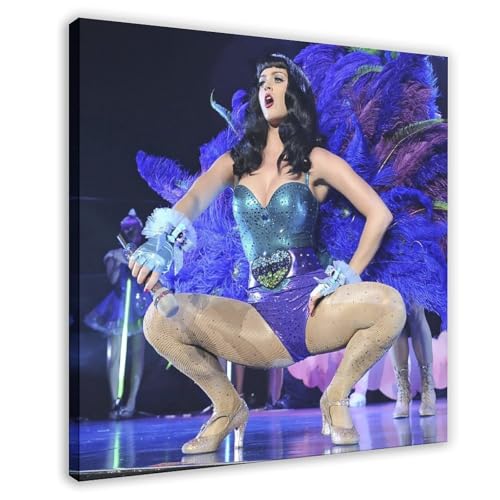 BGFER Katy Perry Poster (1) Leinwandposter Schlafzimmer Dekor Landschaft Büro Zimmer Dekor Geschenk 50 x 50 cm von BGFER