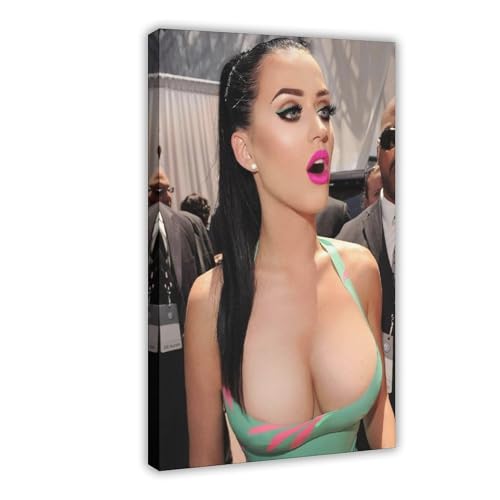 BGFER Katy Perry Poster (13) Leinwandposter, Wandkunst, Dekordruck, Bild Gemälde für Wohnzimmer, Schlafzimmer, Dekoration, 40 x 60 cm von BGFER