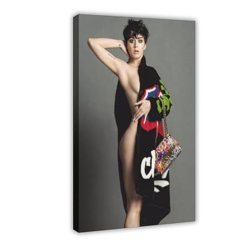 BGFER Katy Perry Poster (2) Leinwand-Poster, Wandkunst, Dekordruck, Bild Gemälde für Wohnzimmer, Schlafzimmer, Dekoration, 30 x 45 cm von BGFER