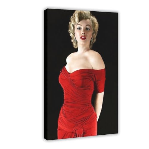 BGFER Marilyn Monroe Poster (14) Leinwandposter Schlafzimmer Dekor Landschaft Büro Zimmer Dekor Geschenk 60 x 90 cm von BGFER