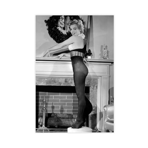 BGFER Marilyn Monroe Poster (22) Leinwandposter, Wandkunst, Dekordruck, Bild Gemälde für Wohnzimmer, Schlafzimmer, Dekoration, 60 x 90 cm von BGFER