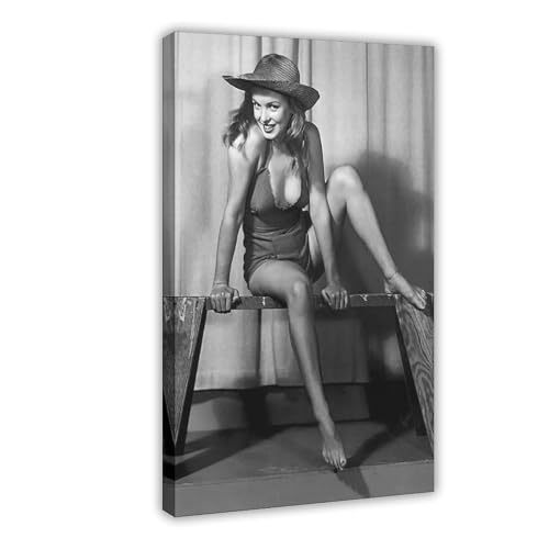 BGFER Marilyn Monroe Poster (6) Leinwandposter Schlafzimmer Dekor Landschaft Büro Zimmer Dekor Geschenk 30 x 45 cm von BGFER