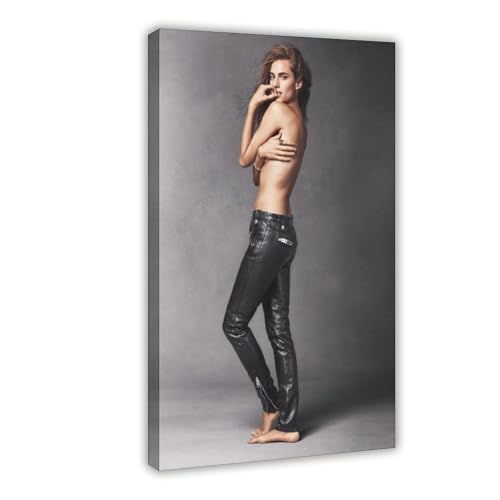 BGFER Poster "Schauspielerin Allison Williams" (4) auf Leinwand, Schlafzimmer, Dekoration, Landschaft, Büro, Raumdekoration, Geschenk, 40 x 60 cm von BGFER