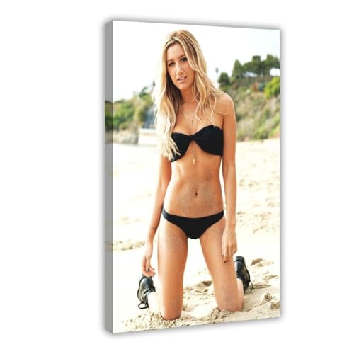 BGFER Poster "Schauspielerin Ashley Tisdale" (7), Leinwand-Poster, Schlafzimmerdekoration, Landschaft, Büro, Raumdekoration, Geschenk, 40 x 60 cm von BGFER