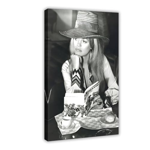 BGFER Poster "Schauspielerin Dyan Kanone" (6) Leinwandposter Wandkunst Dekor Druck Gemälde für Wohnzimmer Schlafzimmer Dekoration 30 x 45 cm von BGFER