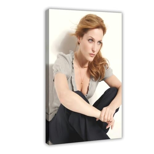 BGFER Poster "Schauspielerin Gillian Anderson", Leinwandposter, Wandkunst, Dekordruck, Gemälde für Wohnzimmer, Schlafzimmer, Dekoration, 30 x 45 cm BGFER Poster "Schauspielerin Gillian Anderson", Leinwandposter, Wandkunst, Dekordruck, Gemälde für Wohnzimmer, Schlafzimmer, Dekoration, 30 x 45 cm von BGFER