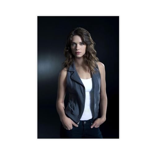 BGFER Poster "Schauspielerin Lyndsy Fonseca" (8), Leinwand-Poster, Schlafzimmerdekoration, Landschaft, Büro, Raumdekoration, Geschenk, 50 x 75 cm von BGFER