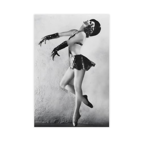 Bettie Page Poster (10) Leinwandposter Schlafzimmer Dekor Landschaft Büro Zimmer Dekor Geschenk 40 x 60 cm von BGFER