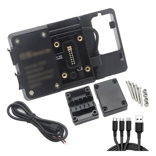 BGFFDSZ Kompatibel mit BMW R1250GS R1200GS R1200 GS GSA ADV LC R 1200 Adventure Motorrad-Handy-Navigations-Lenkerhalterung, Unterstützung 12 mm(Navigation Bracket) von BGFFDSZ