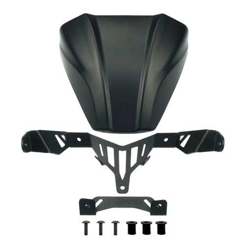 BGFFDSZ Kompatibel mit Yamaha MT-09 2024 2025 MT09 SP 2024-2025 Y-AMT Motorrad ABS Sport Windschutzscheibenvisier Mattschwarzer Windschutzscheibenabweiser(Matte Black) von BGFFDSZ