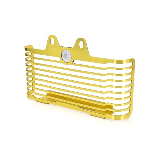 BGFFDSZ Kühlergrillabdeckungsschutz Kompatibel mit BMW R9T R Nine T 2021- Wasseröl-Kühlergrillschutz RnineT RNINET Scrambler Urban Pure(Gold) von BGFFDSZ