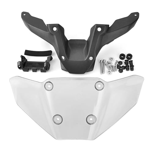 BGFFDSZ Motorrad Windschutzscheibe Fliegengitter Kompatibel Mit Yamaha MT-09 SP MT 09 2024 2025 Windschutzscheibenschutz MT-09 MT09(Clear) von BGFFDSZ