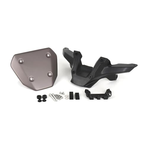BGFFDSZ Motorradzubehör Frontscheibe Windschutzscheibe Visier Windabweiser Kit Kompatibel mit Yamaha MT09 Mt09 MT 09 MT-09 SP 2024 2025(Bronze Set) von BGFFDSZ