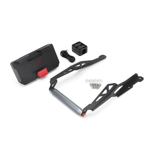 BGFFDSZ Motorradzubehör Kompatibel mit CFMOTO 800 MT 800MT 800mt 2023 Navigationshalterung GPS-Halterung Gerät Telefon Anpassen Halterstange 12 mm/22 mm(Set - 22MM) von BGFFDSZ