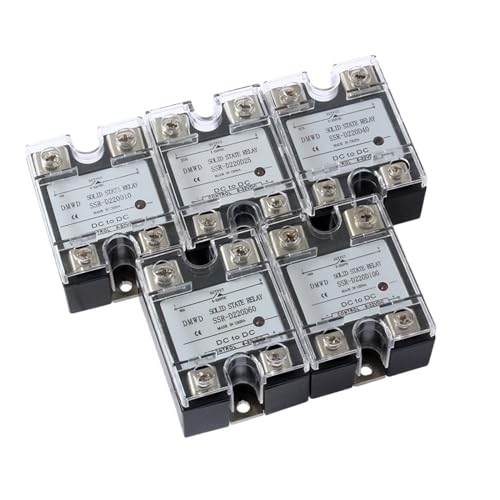 SSR-10DD Eingang 5-32 VDC Last 5-220 VDC SSR 10DD 10 A Solid State Relais DC einphasig von BGFIVKAD