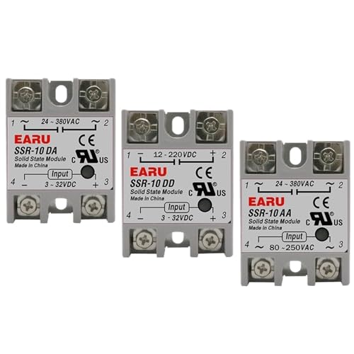SSR-25DA SSR-40DA SSR-40AA SSR-40DD SSR 10A 25A 40A 60A 80A 100A DD DA AA Halbleiterrelaismodul (DA,SSR-25A) von BGFIVKAD