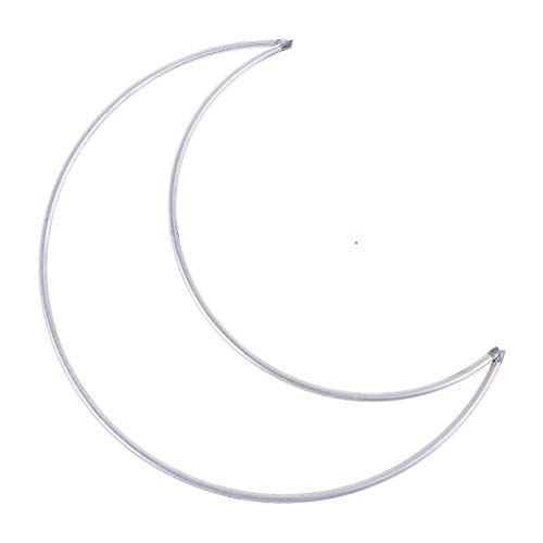 ER-NMBGH Metall Traumfänger Mond-Band, DIY handgemachte Traumfänger Makramee Zubehör für Hochzeit Kranz Dekor und Wandbehang Craft ER-NMBGH Metall Traumfänger Mond-Band, DIY handgemachte Traumfänger Makramee Zubehör für Hochzeit Kranz Dekor und Wandbehang Craft von BGH