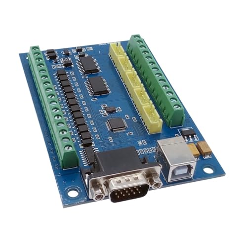 BGMCSFerG MACH3 USB 5-Achsen-USB-Bewegungs-Controller STB5100 Karten-Breakout-Board mit 6-Achsen-Industrie-MPG-Handrad BGMCSFerG MACH3 USB 5-Achsen-USB-Bewegungs-Controller STB5100 Karten-Breakout-Board mit 6-Achsen-Industrie-MPG-Handrad von BGMCSFerG