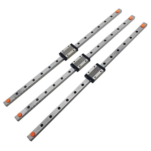 BGMCSFerG MGN7 MGN9 MGN12 Miniatur-Linearführungsschiene MGN7C MGN7H MGN9C MGN9H MGN12C MGN12H Linearschlittenblock für CNC 3D-Drucker (MGN12C, 400 mm) von BGMCSFerG