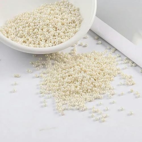 2 mm 11/0 lackierte Farben Glas-Abstandsperlen DIY tschechische Perlen 1000 Stück-Beige 01-2 mm 1000 Stück 2 mm 11/0 lackierte Farben Glas-Abstandsperlen DIY tschechische Perlen 1000 Stück-Beige 01-2 mm 1000 Stück von BGPFJK
