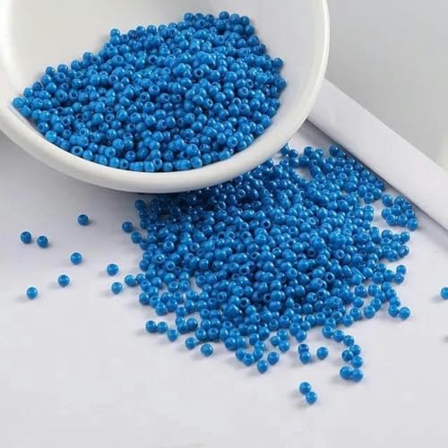 2 mm 11/0 lackierte Farben Glas-Abstandsperlen DIY tschechische Perlen 1000 Stück-Blau-2 mm 1000 Stück 2 mm 11/0 lackierte Farben Glas-Abstandsperlen DIY tschechische Perlen 1000 Stück-Blau-2 mm 1000 Stück von BGPFJK