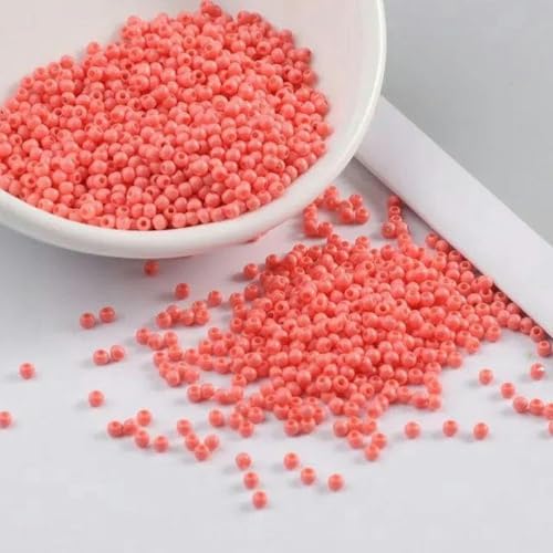 2 mm 11/0 lackierte Farben Glas-Abstandsperlen DIY tschechische Perlen 1000 Stück-Rosa 05-2 mm 1000 Stück 2 mm 11/0 lackierte Farben Glas-Abstandsperlen DIY tschechische Perlen 1000 Stück-Rosa 05-2 mm 1000 Stück von BGPFJK