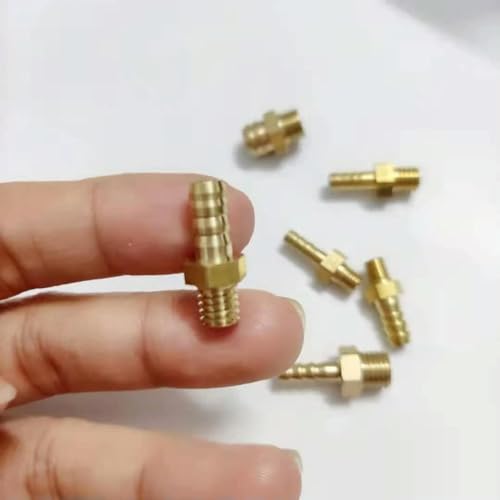 5 Stück 2,5 mm 3 mm 4 mm 5 mm 6 mm 8 mm 10 mm Außendurchmesser Schlauchanschluss M3 M4 M5 M6 M8 metrisches Außengewinde Messingrohrverschraubung Kupplungsstecker Adapter-M6 auf 5 mm 5 Stück 2,5 mm 3 mm 4 mm 5 mm 6 mm 8 mm 10 mm Außendurchmesser Schlauchanschluss M3 M4 M5 M6 M8 metrisches Außengewinde Messingrohrverschraubung Kupplungsstecker Adapter-M6 auf 5 mm von BGPFJK