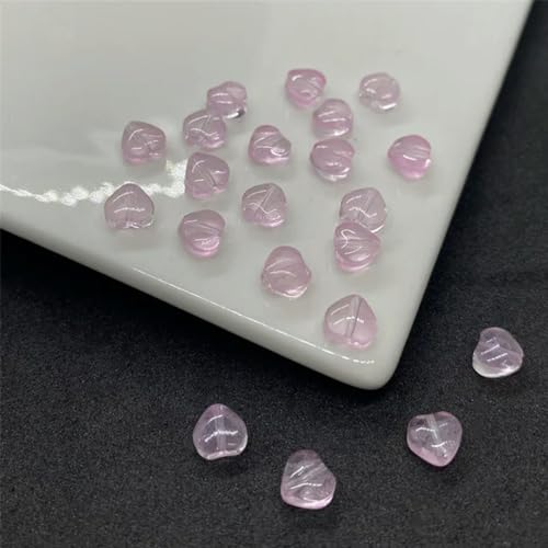 50 Stück/Los 8 mm mattierte Sternperlen mit Farbverlauf, lose Abstandsperlen aus tschechischem Glas zur Schmuckherstellung, handgefertigtes DIY-Zubehör, 18–8 mm (50 Stück) von BGPFJK