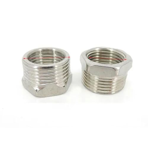 G1/2" 3/4 20 mm 25 mm Innengewinde Außengewinde T-Rohr Wasseranschluss Reduzierwinkel Kniestück Stoßverbindung Kupplung Sanitärarmaturen-Nr. 6 von BGPFJK