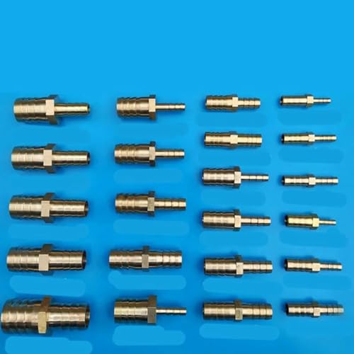 Gas-Kupfer-Stichwort-Koppler-Anschlussadapter, Messing, gerade Schlauchverschraubung, gleich große Widerhaken-Reduzierverbindung, 3 4 5 6 7 8 10 12 14 16 mm-4 mm-10 mm von BGPFJK