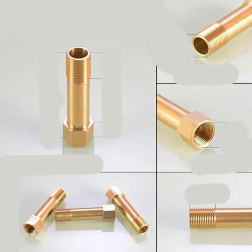 Innen- und Außendrahtverlängerungsrohrverbindung Kupfer direkte Verlängerung Verdickungszubehör pneumatische Formverbindung-3 Punkt 75mm lang Innen- und Außendrahtverlängerungsrohrverbindung Kupfer direkte Verlängerung Verdickungszubehör pneumatische Formverbindung-3 Punkt 75mm lang von BGPFJK