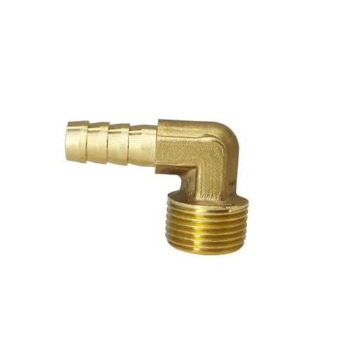 Messing-Schlauchanschluss 6 8 10 12 16 mm Widerhakenschwanz 1/8“1/4”3/8“1/2” Außen-/Innengewinde Widerhakenanschluss Pagodenkupplung-PL-6mm-1/8" von BGPFJK