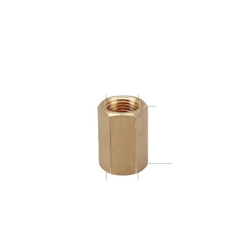 Messing gerade Gewindeverbindung Rohrverschraubung Konverteradapter (männlich/weiblich G1/8 G1/4 G3/8 G1/2)-M02 G1I8 F x G1I8 F-4 Stück von BGPFJK