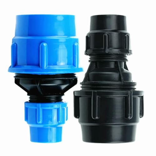 Schnellverbindung PE-Rohr Rohrverschraubung Durchmesser Schnellanschluss Direktgröße Kopf 20mm 25mm 32mm 40mm-32mm-20mm von BGPFJK