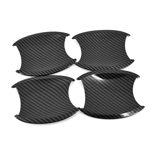 Auto-Außentürgriffe Für CRV CR-V 2007 2008 2009 2010 2011 Auto Türgriff Schüssel Abdeckung Dekor Aufkleber Styling Zubehör(Carbonschale) von BGRVCKS