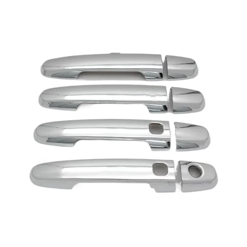 Auto-Außentürgriffe Für Toyota Für Fielder 2005 2006 2008 2009 2010 2011 2012 2013 Auto Türgriff Abdeckung Trim Styling Zubehör(Siver 2 Buttons) von BGRVCKS