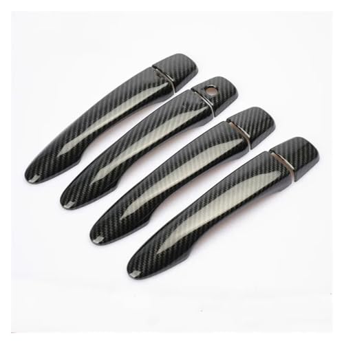 BGRVCKS Auto-Außentürgriffe Auto Türgriff Abdeckung Für Für X-Trail Für Xtrail T32 2014-2020 Für Qashqai J11 2015 2016 2017 2018 2019 2020(CO2-0-Taste) von BGRVCKS