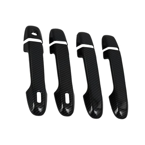 BGRVCKS Auto-Außentürgriffe Für Subaru Für Crosstrek 2023 2024 Smart Türgriffabdeckung Außentür Smart Handle Abdeckungen(Schwarz) von BGRVCKS