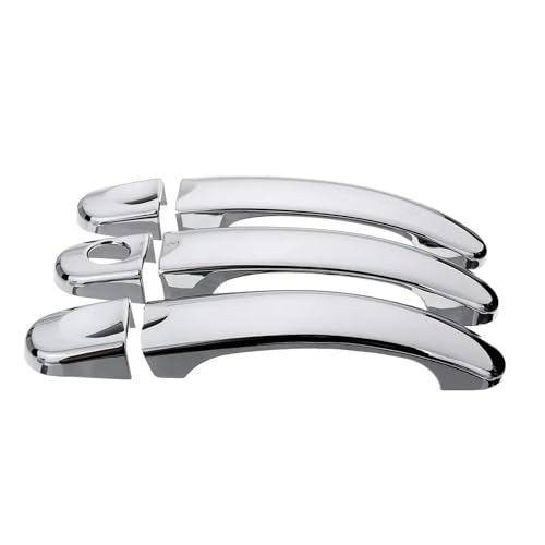 BGRVCKS Auto-Außentürgriffe Für VW Für Caddy 2004 2005 2006 2007 2008 2009 2010-2013 Für 2003-2013 3 Türgriffe Abdeckung Verkleidung von BGRVCKS