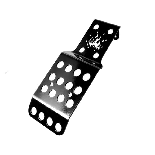 BGRVCKS Motorrad Spoilerflügel Motorrad Motorschutz Vorne Unterer Kinnschutz Verkleidungsspoilerabdeckung Für Harley Für Sportster XL 883 1200 48 Motorrad Spoiler(Schwarz glänzend) von BGRVCKS