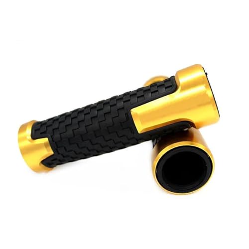 BGRVCKS Motorradgriff Motorrad Lenkergriffe Für Y&amaha XJ6 XJ 6 Für Diversion 2009 2010 2011 2012 2013 2014 Lenkergriffe Motorrad Handgriffe(Gold) von BGRVCKS