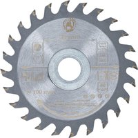 Hartmetall-Kreissägeblatt Ø 100 x 30 x 2,1 mm 24 Zähne von BGS DO IT YOURSELF