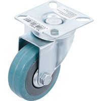 Lenkrolle Gummi mit Anschraubsockel ø 50 mm von BGS DO IT YOURSELF