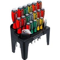 Schraubendreher-Satz mit Bit-Sortiment im Kunststoffständer 44-tlg. Schraubendreher-Satz mit Bit-Sortiment im Kunststoffständer 44-tlg. von BGS DO IT YOURSELF
