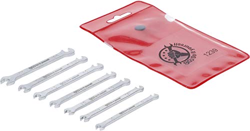 BGS Diy 1239 | Doppel-Maulschlüssel-Satz | Mini-Ausführung | SW 3 - 5,5 mm | 7-tlg. BGS Diy 1239 | Doppel-Maulschlüssel-Satz | Mini-Ausführung | SW 3 - 5,5 mm | 7-tlg. von BGS Do it yourself