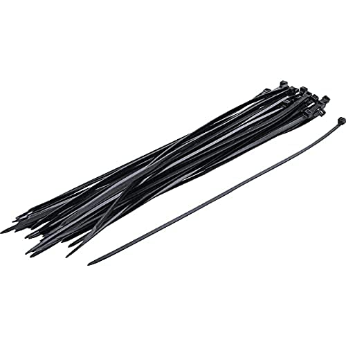 BGS Diy 80877 | Kabelbinder-Sortiment | 50-tlg. | schwarz | 4,5 x 350 mm | Set | Nylon BGS Diy 80877 | Kabelbinder-Sortiment | 50-tlg. | schwarz | 4,5 x 350 mm | Set | Nylon von BGS Do it yourself